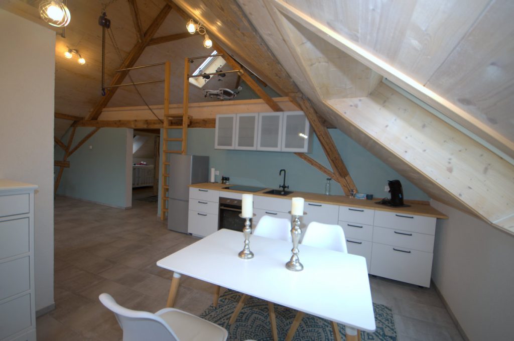 Scheune Gesamtansicht Kinky Ferienwohnung Bodensee